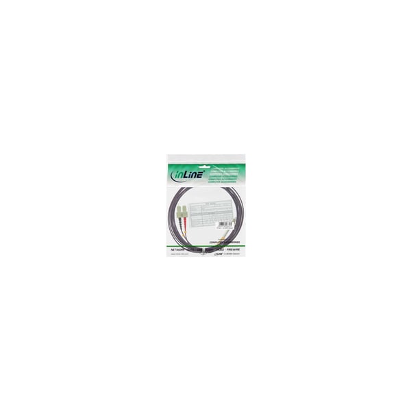 InLine 88642P InfiniBand og fiberoptisk kabel 2 m Lilla