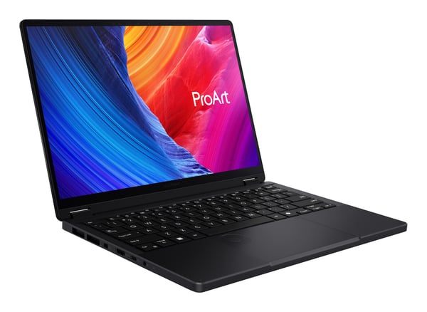 ASUS ProArt PX13 HN7306EA-AM3BOHDPP1 Copilot+ PC AMD Ryzen AI Max+ 395 Hybrid (2-i-1) 33,8 cm (13.3") Berøringsskærm 3K 32 GB LPDDR5x-SDRAM 1 TB SSD Wi-Fi 7 (802.11be) Windows 11 Pro Sort