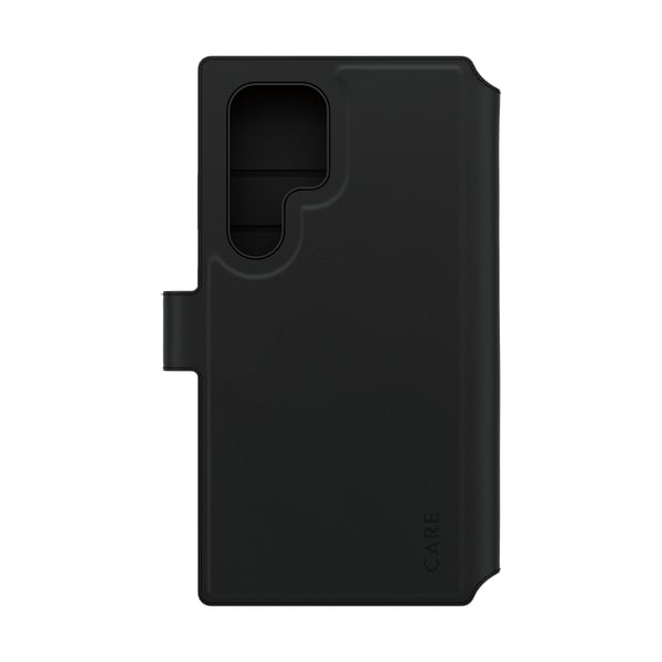 PanzerGlass CARE™ by ® Tango 2-in-1 Wallet Case w. Qi Compatible Samsung Galaxy S24 Ultra mobiltelefonfodral Mobilskal Svart