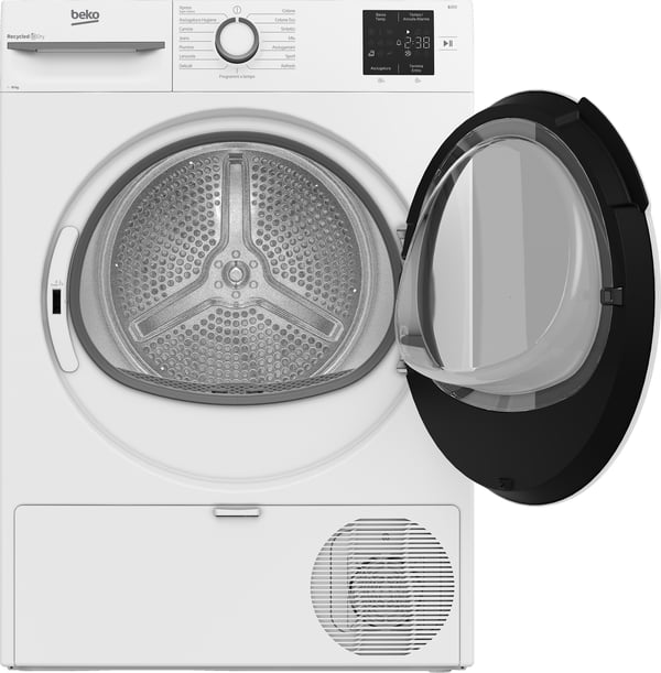 Beko BMT103EW tørretumbler Fritstående Front-læsning 10 kg Hvid