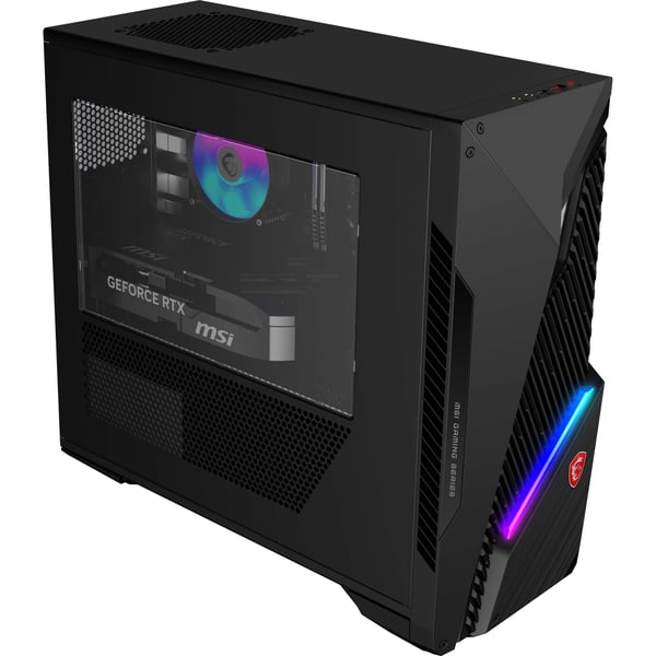 MSI MAG Infinite S3 14NVM5-2873EU Intel® Core™ i5 i5-14400F 16 GB DDR5-SDRAM 1 TB SSD NVIDIA GeForce RTX 5060 Ti Windows 11 Home Työpöytä PC Musta