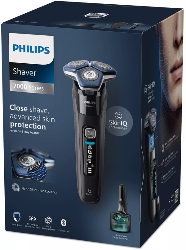 Philips SHAVER Series 7000 S7886/55 Elektrisk rakapparat för våt- och torrakning