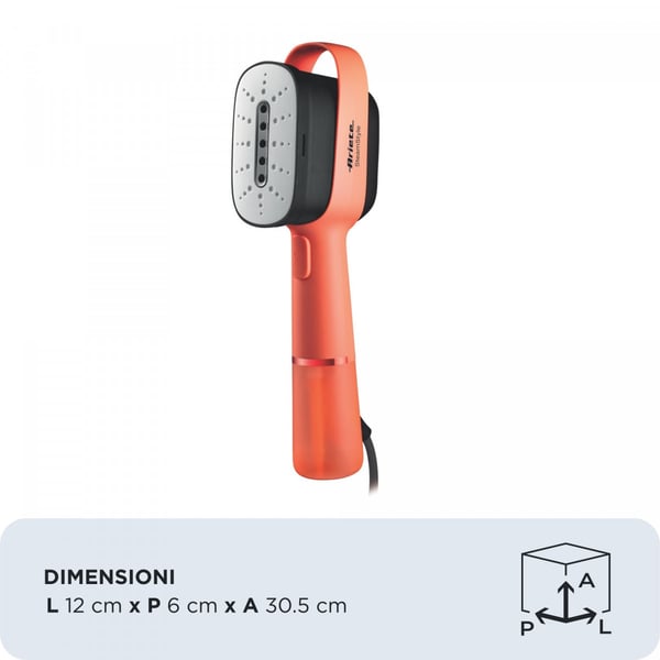 Ariete 4301/02 Håndholdt beklædningsdamper 0,08 L 1200 W Orange