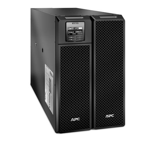 APC Smart-UPS On-Line UPS-enhed Dobbeltkonvertering (online) 8 kVA 8000 W 10 AC stikkontakt(er)