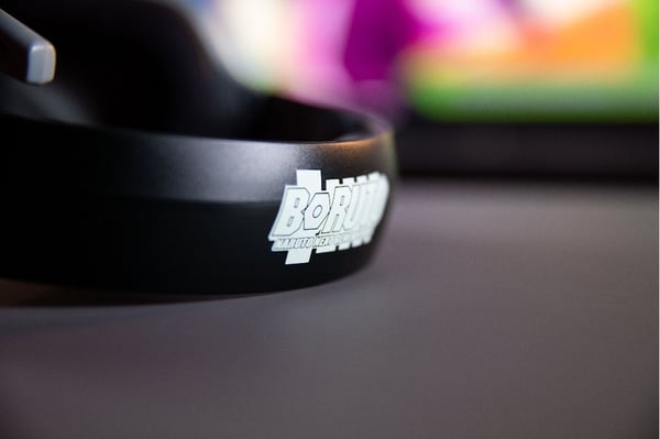 Konix Boruto KX GAMING HEADSET Ledningsført Spil Sort, Grå