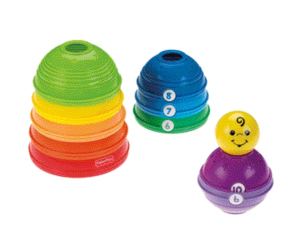 Fisher-Price Stack & Roll Cups
