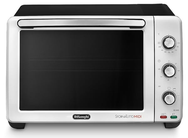 De’Longhi EO24352 24 L 1800 W Musta, Valkoinen Grilli De’Longhi EO24352 24 L 1800 W Musta, Valkoinen Grilli