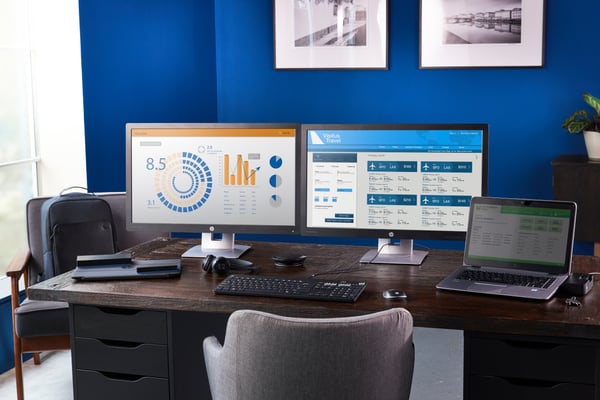 HP UltraSlim Docking Station Dockning Svart