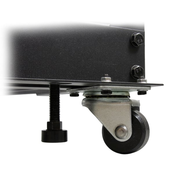 StarTech.com 4POSTRACK18U stativ 18U Fritstående reol Sort
