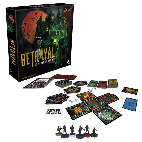 Avalon Hill Betrayal at House on the Hill Avalon Hill Betrayal at House on the Hill 90 min Brädspel Strategi