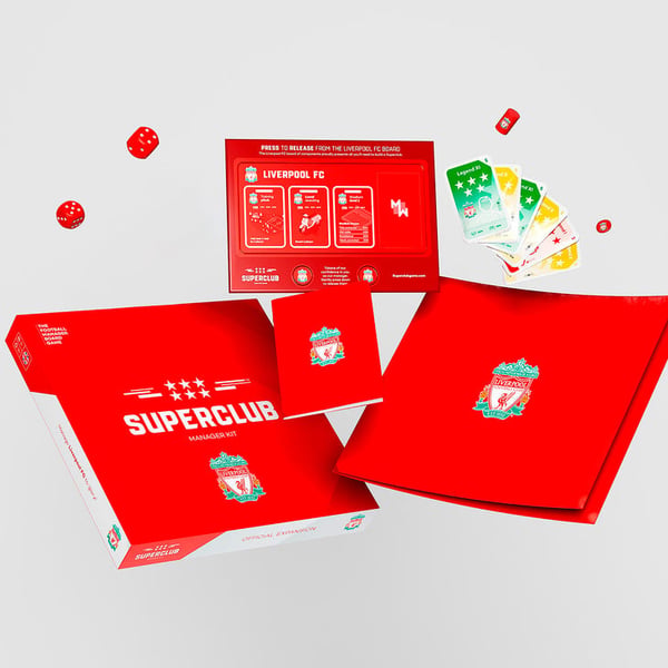 Asmodee SCLIVMK22 sällskapsspel Superclub Liverpool FC Tillägg till brädspel Strategi