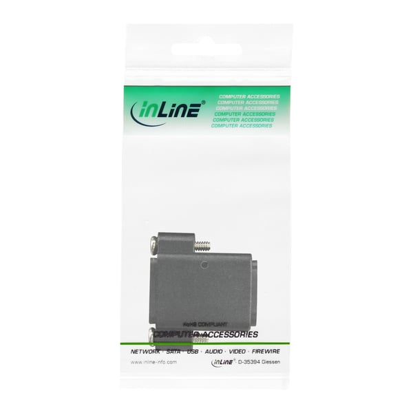 InLine 17600N kabel kønsskifter HDMI A female HDMI A Sort