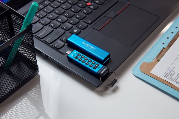 Kingston Technology IronKey 256GB USB-C Keypad 200C, FIPS 140-3 niveau 3 AES-256