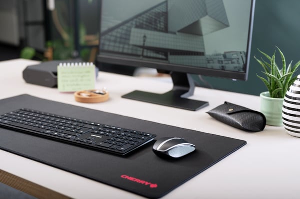 Cherry KW 9100 SLIM - Tastatur - trådløs - 2,4 GHz, Bluetooth 4.0