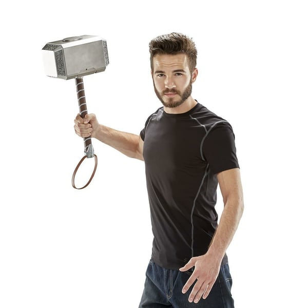 Hasbro Marvel Legends Series Mjolnir Electronic Hammer