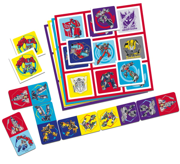 Tactic Peppa Pig Transformers 3 in 1 Lotto, Domino, Memo
