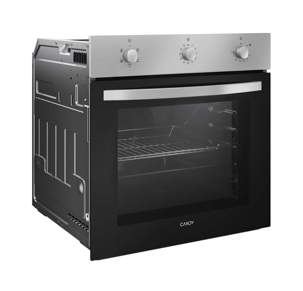 Candy Idea F IDC X502IT 65 L Sort, Rustfrit stål