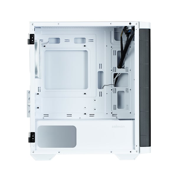 Zalman M4 WHITE computeretui Mini Tower Sort, Hvid