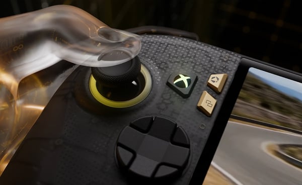 ASUS ROG XBOX Ally X20 Bundle RC74XA-TW001W bærbar spilkonsol 18,8 cm (7.4") 1 TB Berøringsskærm Wi-Fi Sort