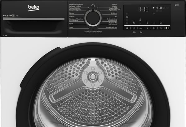 Beko BM3T49240W tumlare Fristående Frontmatad 9 kg Vit