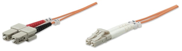 Intellinet 5m LC/SC InfiniBand og fiberoptisk kabel Orange