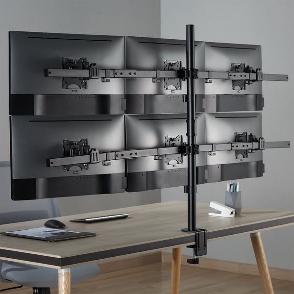 InLine 23108I fäste och ställ till bildskärm 81,3 cm (32") Bord Svart