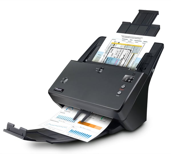 Plustek SmartOffice PT2160 ADF-scanner 600 x 600 dpi A3 Sort