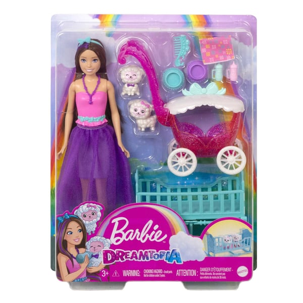 Barbie Skipper Babysitters Inc. Dreamtopia-docka och tillbehör