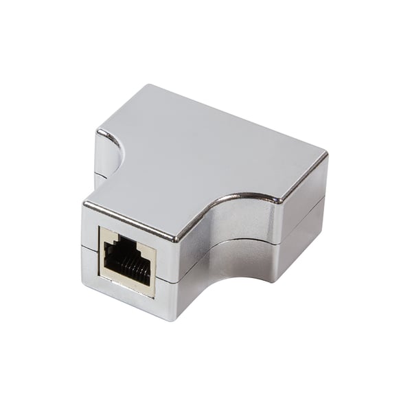 LogiLink MP0037 kabel kønsskifter RJ-45 2 x RJ-45 Sølv