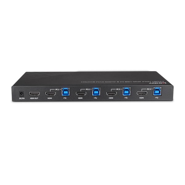 Lindy 39313 KVM-switchar Svart