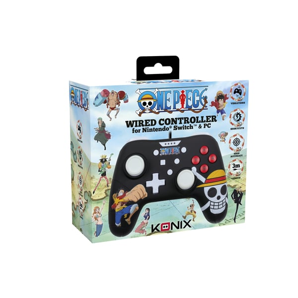 Konix 82521120667 spil-controller Sort, Flerfarvet Gamepad Nintendo Switch