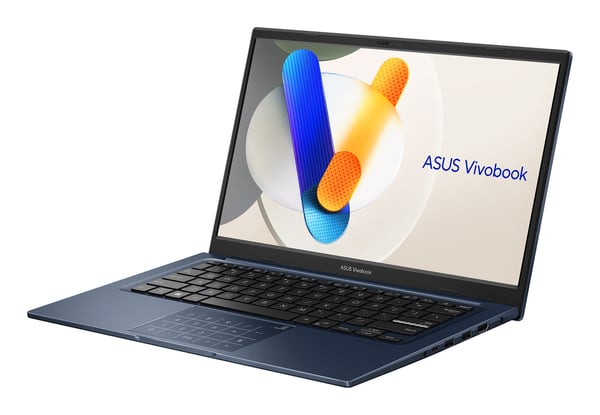 ASUS Vivobook 14 X1404VA-DISEB2157W Intel Core 5 120U Laptop 35,6 cm (14") Fuld HD 16 GB DDR5-SDRAM 512 GB SSD Wi-Fi 6 (802.11ax) Windows 11 Home Blå