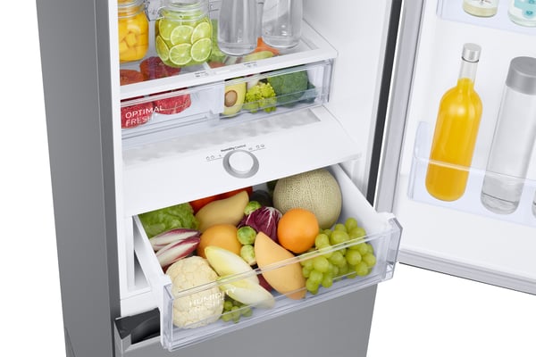 Samsung RB38C676CS9 Fritstående Rustfrit stål