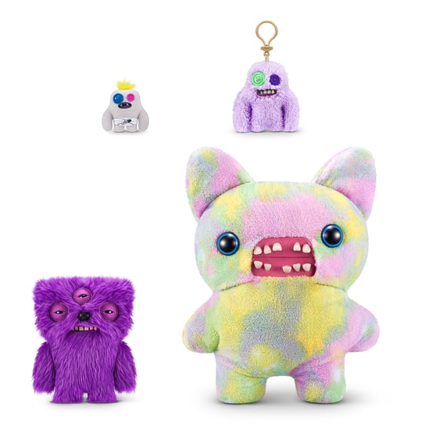 ZURU Fuggler Fart Face 23 cm sortiment serie 1 (Alien - long pile)