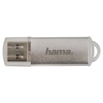 Hama Laeta FlashPen, USB 2.0, 128GB USB-nøgle USB Type-A Sølv