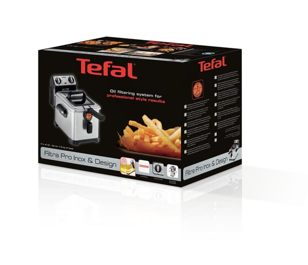 Tefal FR5171 frituregryde Enkelt Enkeltstående 3000 W Rustfrit stål