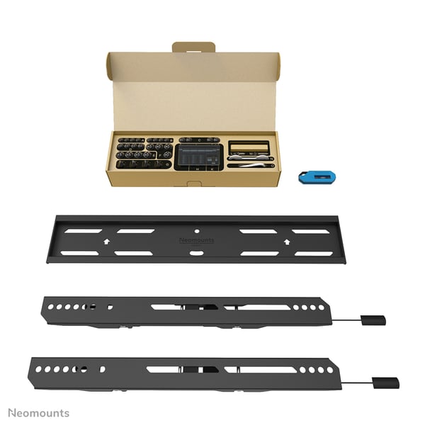 Neomounts WL30S-850BL14 TV-kiinnike 190,5 cm (75") Musta
