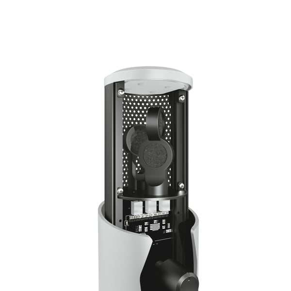 Trust GXT 258W Fyru USB 4-in-1 Streaming Sort, Hvid