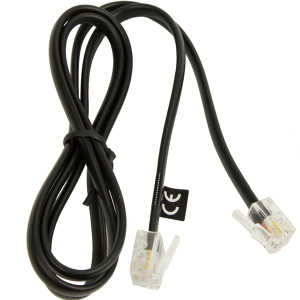Jabra 8800-00-101 telefonkabel Sort