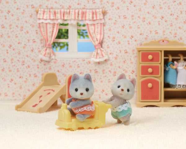 Sylvanian Families Huskytvillingar
