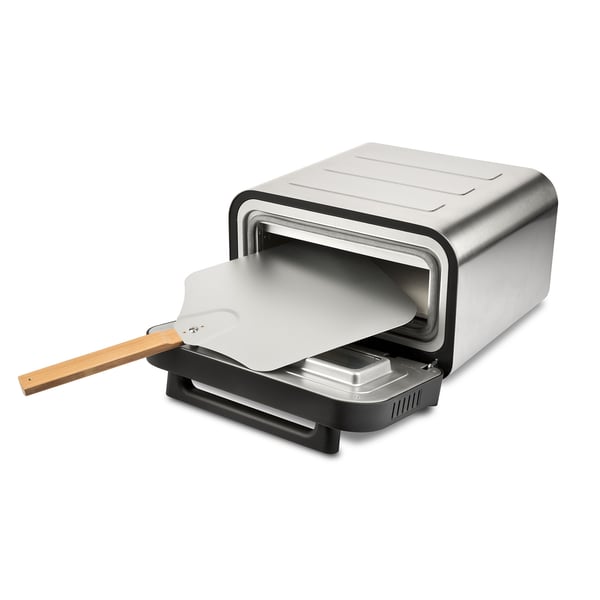 G3 Ferrari Pizza Pro 2 minuti pizzajärn och pizzaugn 1 pizza/pizzor 1850 W Svart, Silver