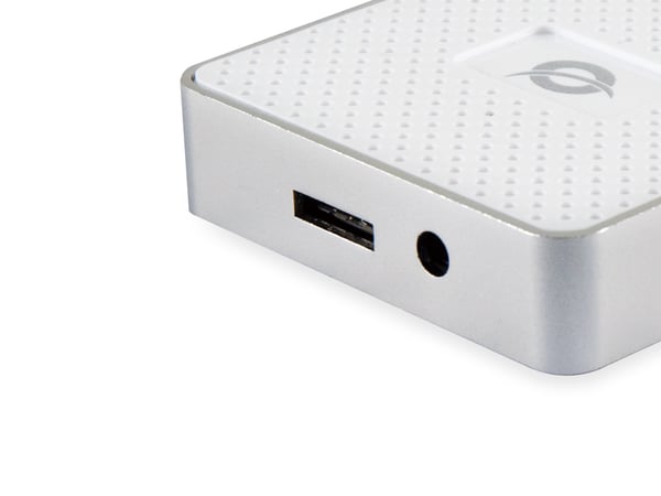 Conceptronic HUBBIES03W gränssnittshubbar USB 3.2 Gen 1 (3.1 Gen 1) Micro-B 5000 Mbit/s Vit