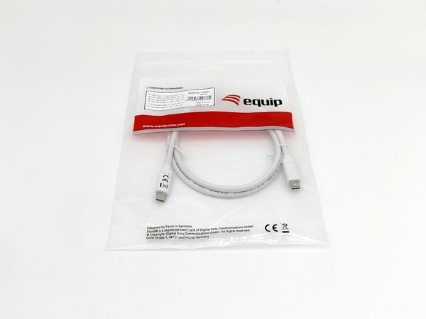 Equip 128362 USB-kabel USB 3.2 Gen 1 (3.1 Gen 1) 2 m USB C 5 Gbit/sek. Hvid