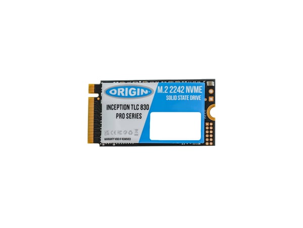 Origin Storage NB-512M.2/NVME-42 SSD-hårddisk 512 GB M.2 PCI Express 3.0 3D TLC