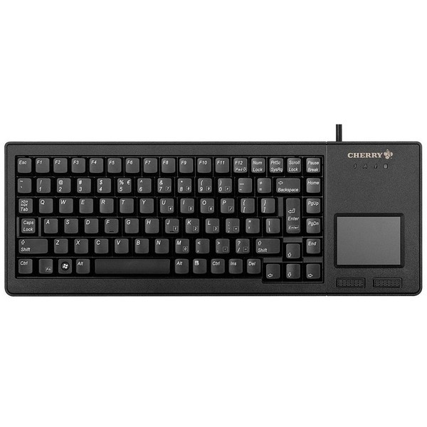 CHERRY XS Touchpad tastatur Universel USB Italiensk Sort