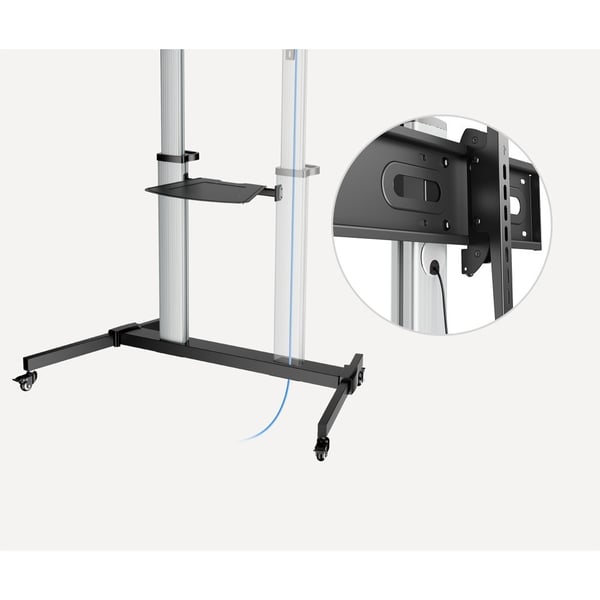 Techly ICA-TR446 tv-beslag 2,54 m (100") Sølv