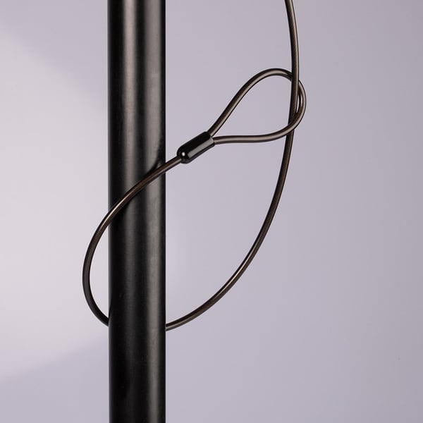 Lindy 21150 kabellås Svart 2 m
