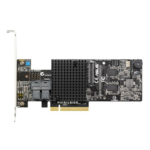 ASUS PIKE II 3108-8i-16PD/2G RAID controller PCI Express x2 3.0 12 Gbit/sek. ASUS PIKE II 3108-8i-16PD/2G RAID controller PCI Express x2 3.0 12 Gbit/sek.