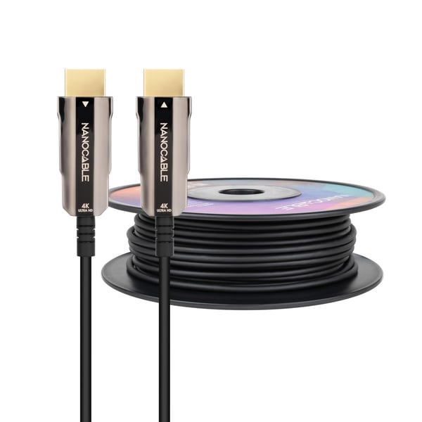 Nanocable 10.15.2040 HDMI-kabel 40 m HDMI Typ A (standard) Svart Nanocable 10.15.2040 HDMI-kabel 40 m HDMI Typ A (standard) Svart