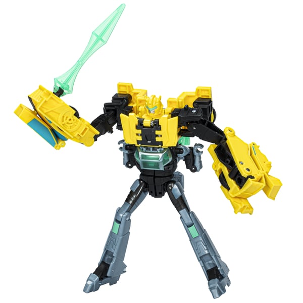 Transformers EarthSpark Cyber-Combiner Bumblebee och Mo Malto
